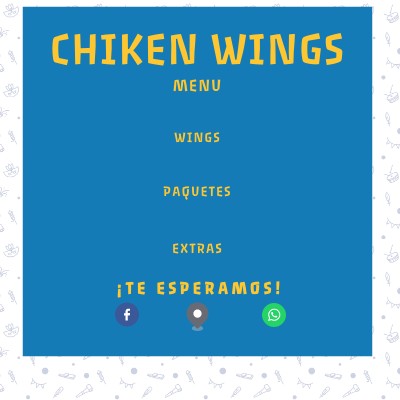 MENU CHIKEN WINGS
