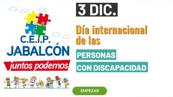 DIA DISCAPACIDAD. CEIP JABACÓN