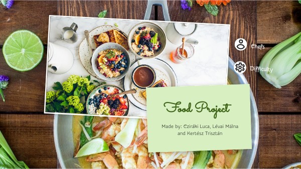FOOD PROJECT PRESENTATION