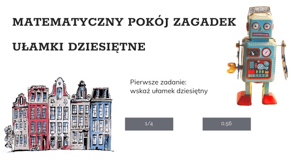 Publio.pl Sprawdzian Kl 4 Ułamki Dziesiętne - Ułamki dziesiętne klasa4 | Genially