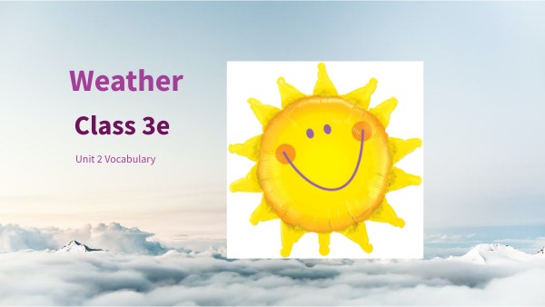 Weather | Genially