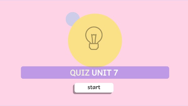 QUIZ UNIT 7 Celia M.F 5ºD | Genially