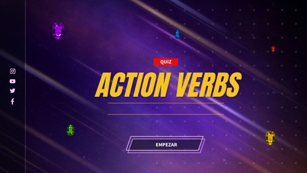Action Verbs 22/10 | Genially