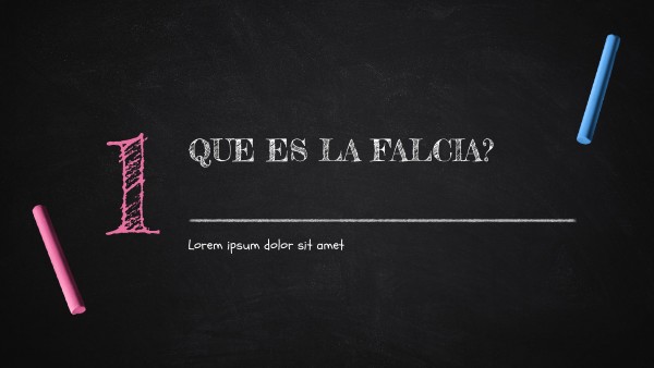 FALACIA | Genially