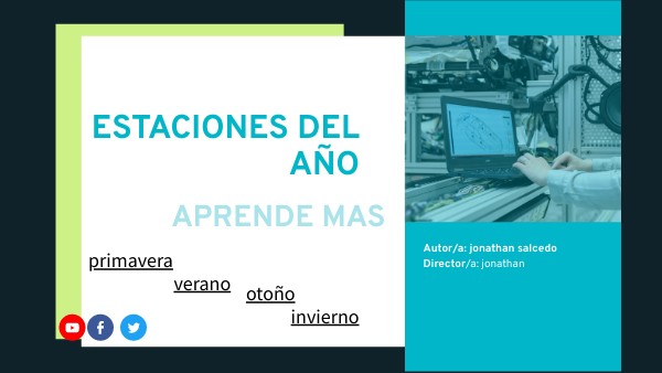 ESTACIONES DEL AÑO JGSM 403 | Genially