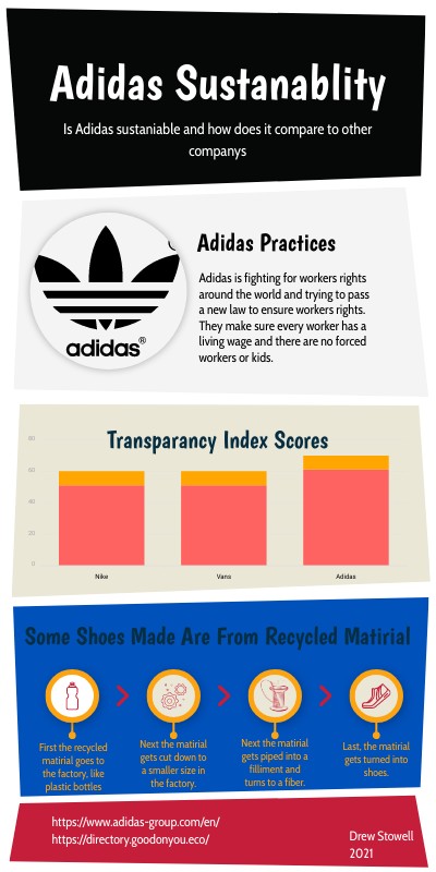Adidas usa 2017 infographic sales