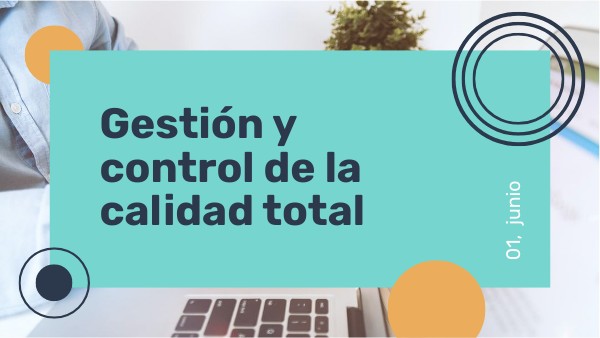 GENERALIDADES GESTIÓN Y CONTROL DE LA CALIDAD