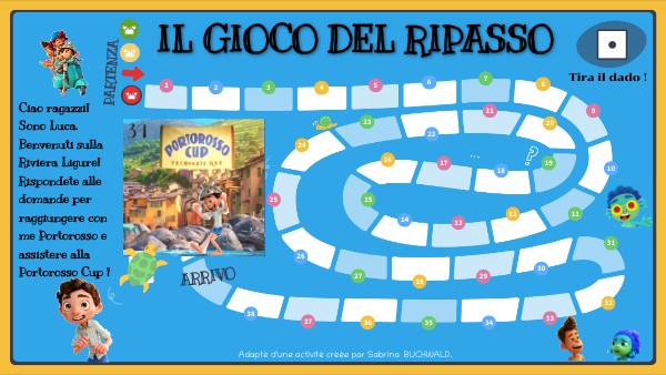 Gioco del ripasso 4è. | Genially