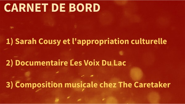 Carnet de bord HDA Ivan | Genially