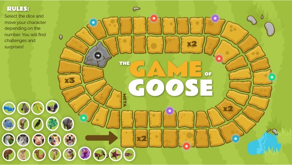 THE GAME OF GOOOSE | Genially