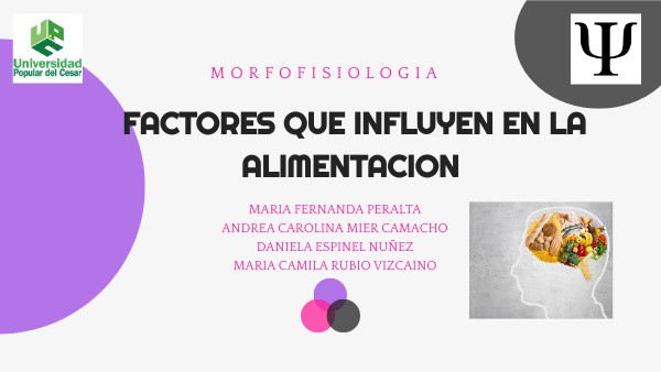FACTORES QUE INFLUYEN EN LA ALIMENTACION | Genially