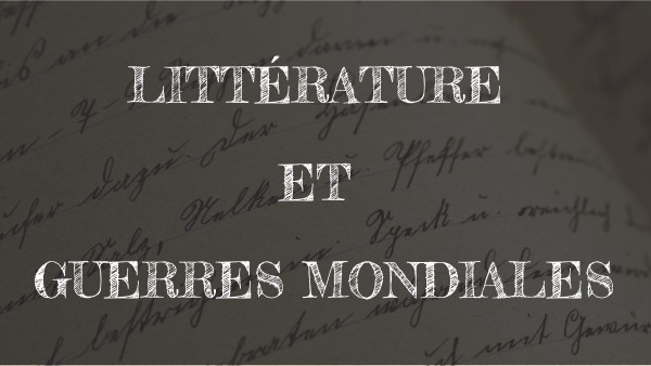 Copie - 1ère et 2nde GM