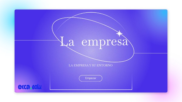 E2- LA EMPRESA Y SU ENTORNO - ECCA-EDU | Genially