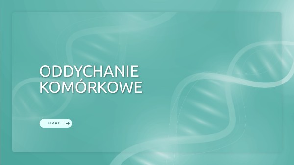 Oddychanie komórkowe