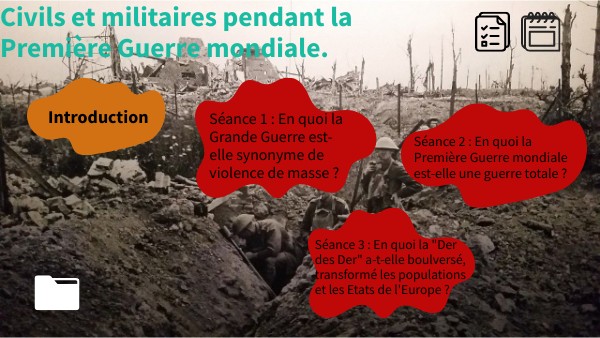 H1 - Civils et militaires pendant la première guerre mondiale | Genially