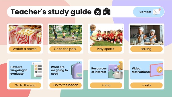 Teacher's study guide | Genially