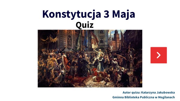 Konstytucja 3 Maja