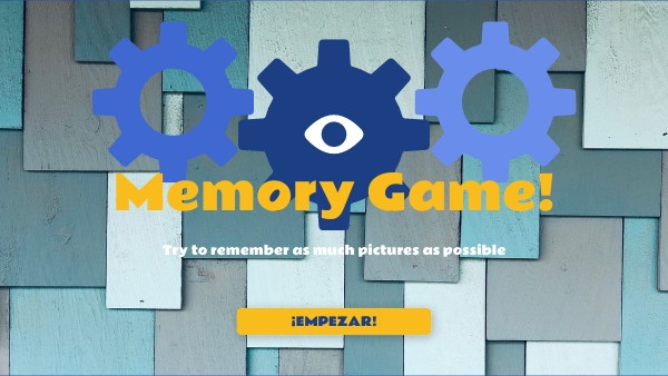 Memory Game | Genially