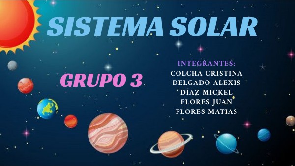 SISTEMA SOLAR | Genially