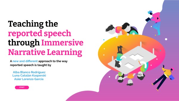 Teaching the reported speech through Immersive Narrative Learning ...