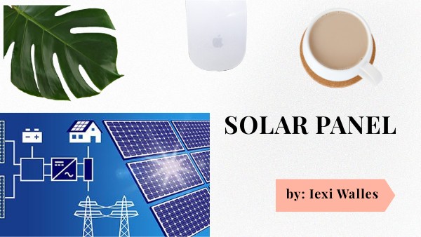 the solar panel