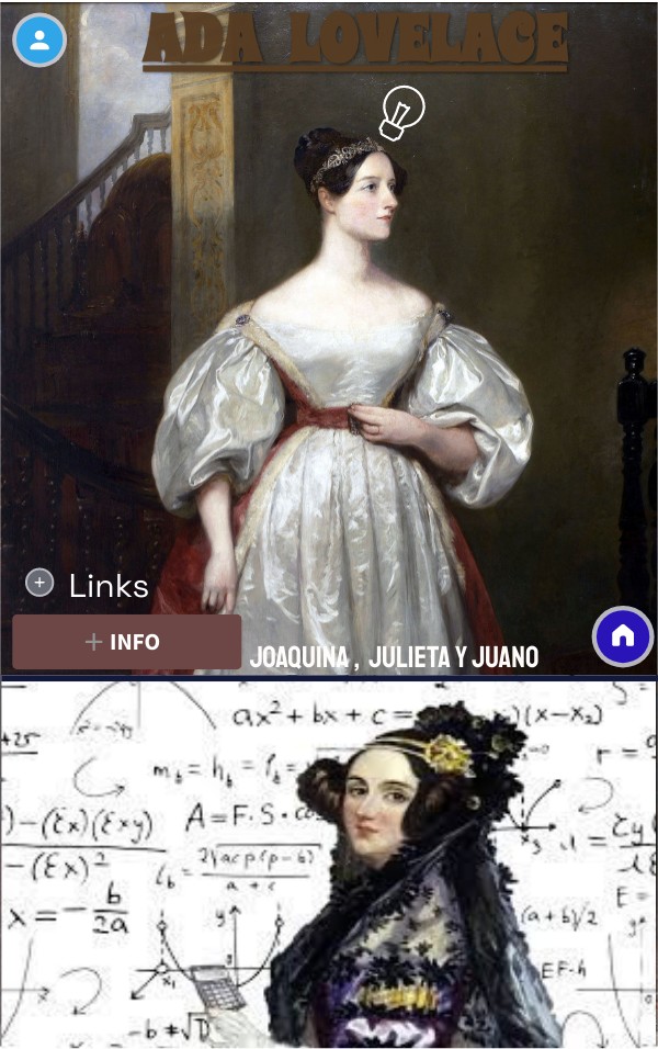 Interactive image of Ada Lovelace | Genially