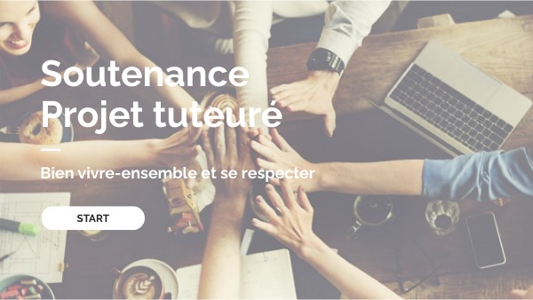 Soutenance - Projet tuteuré