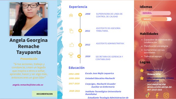 CV GENIAL II | Genially