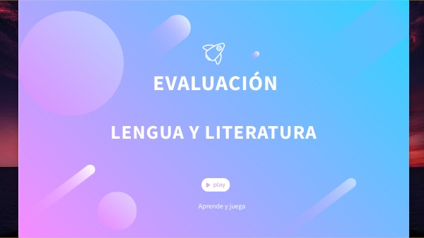 Lengua y literatura | Genially
