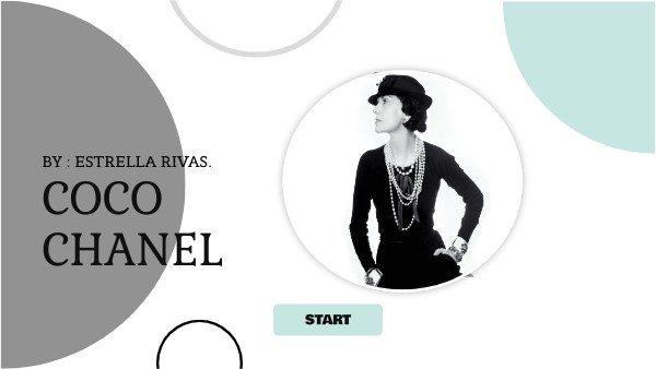 coco chanel estrella presentacion de ingles | Genially