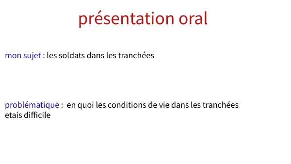presentation oral | Genially