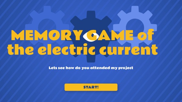 MEMORY GAME | Genially