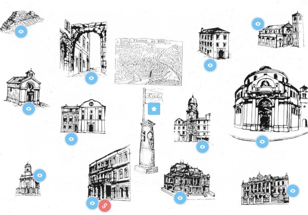 Interaktivna karta_Iz prošlosti grada Rijeke