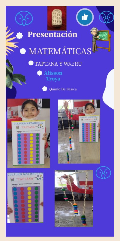 MATEMÁTICAS TAPTANA Y WAYRU