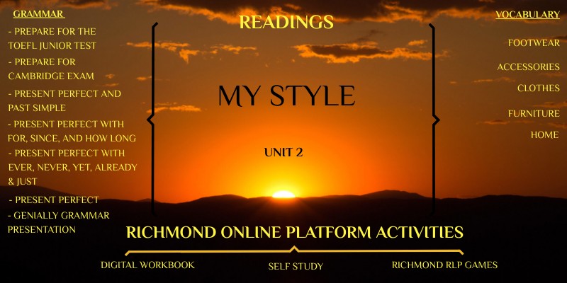1BGU MY STYLE UNIT 2 ACHIEVERS B1 | Genially