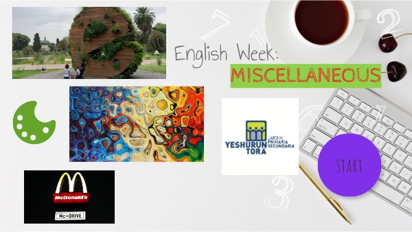 ENGLISH WEEK | Genially