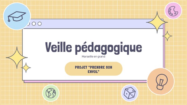 page de garde classeur veille pédagogique