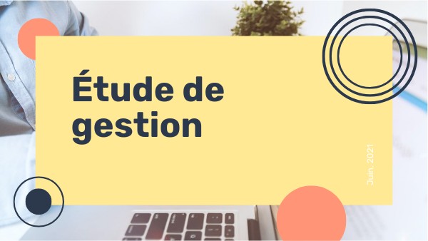étude de gestion