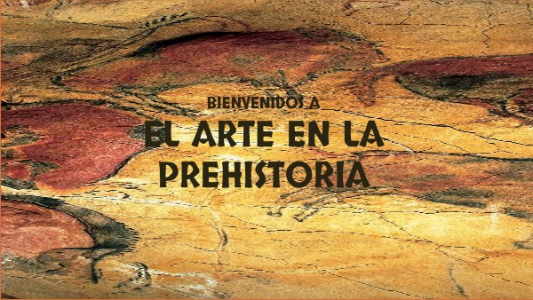 El Arte en la prehistoria