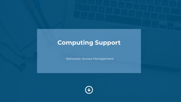 New Lesson 10 Networks: Access Management | Genially