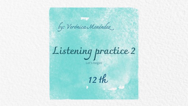 Toefl Listening Practice 2 Genially