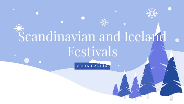 Scandinavian Festivals | Genially - Cultivating Scandinavian Dialogue Media Spectacular Festivals