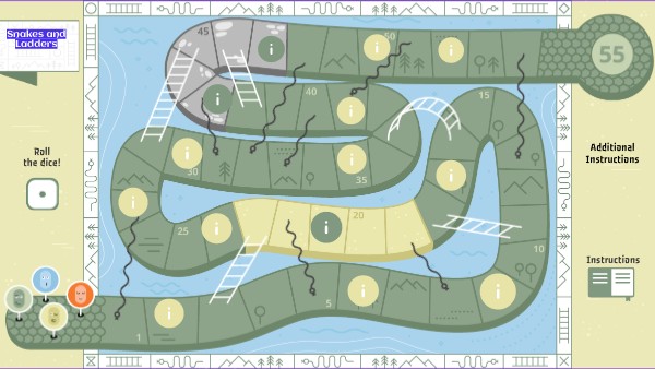 SNAKES AND LADDERS | Genially