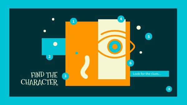 FIND THE CHARACTER | Genially