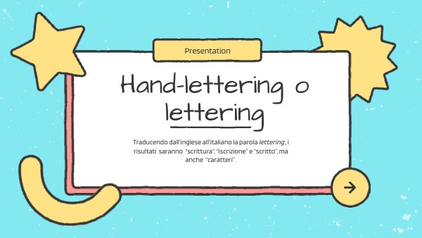 Lettering-Classe IIIB