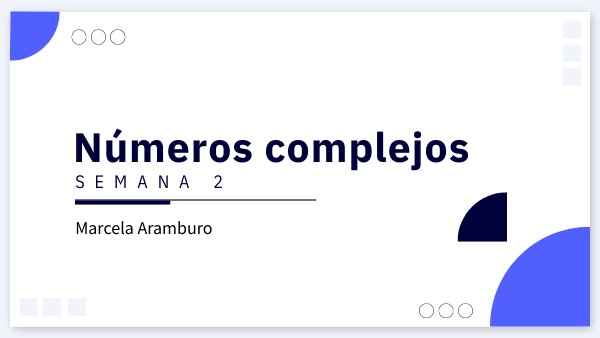 Presentación- semana 2 | Genially