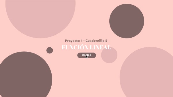 PROYECTO 1- MATEMATICA | Genially
