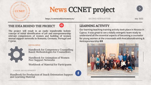 2nd - NEWSLETTER CCNET | Genially