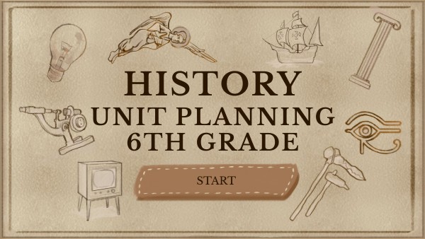 History Conceptual Framework 6th | Genially