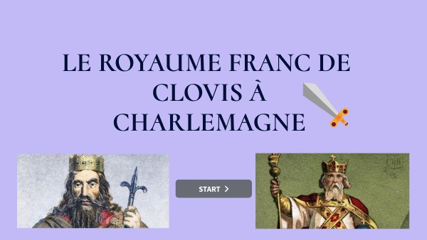 LE ROYAUME FRANC DU CLOVIS A CHARLEMAGNE | Genially
